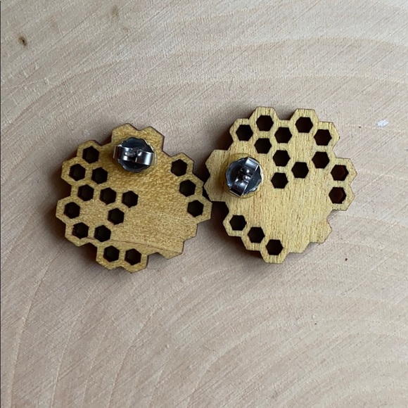 Etsy Bee Earrings - Picture 2 of 2